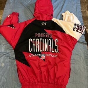 Vintage rare logo athletic authentic pro line Phoenix, Cardinals coat size L